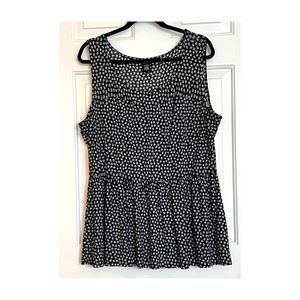 Torrid Skull Pattern Peplum Blouse